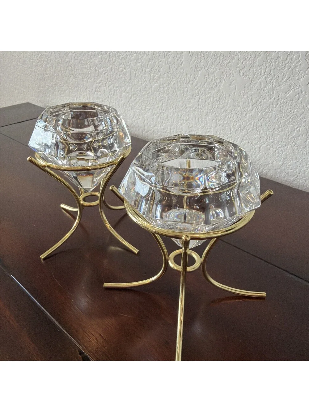 PartyLite diamond shaped